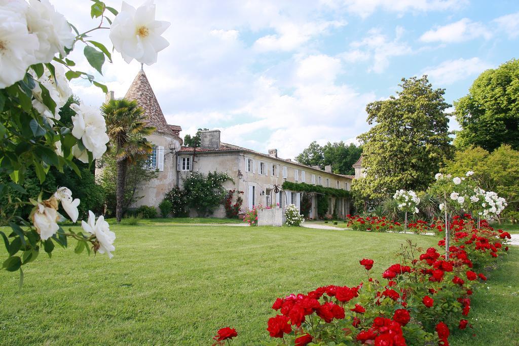 Chateau de Puyrigaud Bed and Breakfast Léoville Exterior foto